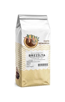 Cafe Renarda Brezilya Santos Kavrulmuş Yöresel Çekirdek Kahve 1 KG