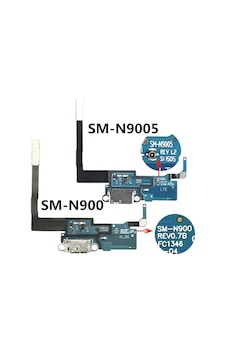 Vaveni Sm Galaxy Note 3 N900 İçin Mikrofon Ve Şarj Soket Filmi Arz