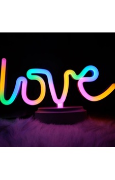 Tcx Neon Işıklı Love Yazılı Masa Gece Lambası Diğer Tcx Neon Işıklı Love Yazılı Masa Gece Lambası Diğer