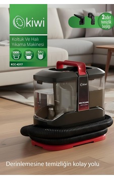 Tr Kıwı Kcc-4317 Koltuk Ve Halı Yıkama Makinesi Siyah Tr Kıwı Kcc-4317 Koltuk Ve Halı Yıkama Makinesi Siyah