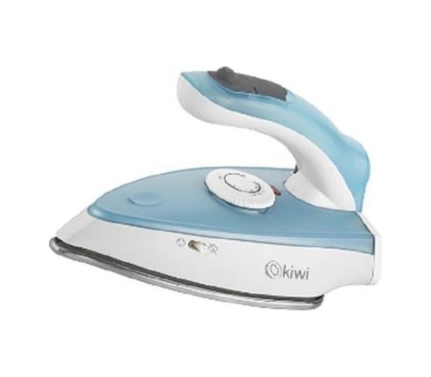 Kiwi Ksı-6316 Çelik Tabanlı Seyahat Ütüsü 1000 W Mavi