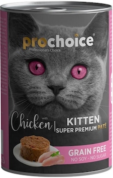 Prochoice Tavuklu Pate Konserve Yavru Kedi Maması 12 x 400 G Prochoice Tavuklu Pate Konserve Yavru Kedi Maması 12 x 400 G