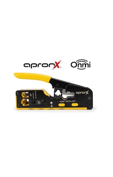 Apronx Apx-cr45 Rj45 Rj11 Yeni Nesil Pense Seti Cat5/cat6/cat7 Yedek Bıçaklı