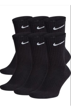 Nike Nıke Sx5172-010 Siyah 6'lı Siyah Çorap Siyah