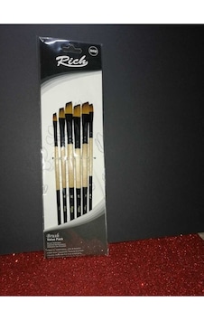 Rich Kesik Uç 6'lı Fırça Seti
