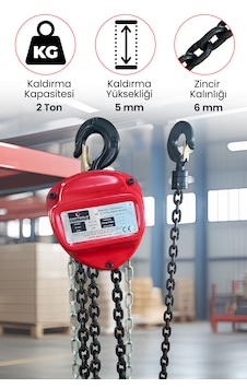 Zincirli Caraskallar 2ton 5metre Gpc2t5m Zincirli Caraskallar 2ton 5metre Gpc2t5m