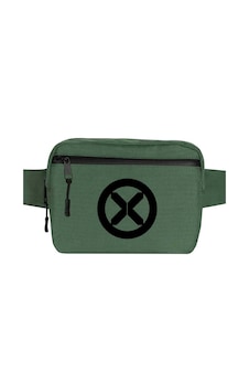 X-men Logo Yeşil Bel Çantası X-men Logo Yeşil Bel Çantası