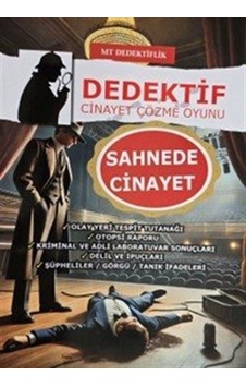 Dedektiflik Cinayet Çözme Oyunu - Sahnede Cinayet / Mt Dedekti... Dedektiflik Cinayet Çözme Oyunu - Sahnede Cinayet / Mt Dedekti...