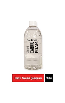 Cabrıo Foam 500 Ml Tente Yıkama Şampuanı Cabrıo Foam 500 Ml Tente Yıkama Şampuanı