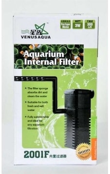 Venusaqua 2001F Akvaryum İç Filtre 300 Lt 3 W Venusaqua 2001F Akvaryum İç Filtre 300 Lt 3 W