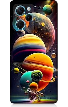 Xiaomi Poco X5 Pro Uyumlu Silikon Kılıf Gezegenler Ve Büyük Patlama Xiaomi Poco X5 Pro Uyumlu Silikon Kılıf Gezegenler Ve Büyük Patlama