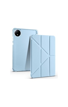 Aksesuarcim Xiaomi Pad Se 8.7 İle Uyumlu Kılıf Silikon Yumuşak Kalem Bölmeli Esnek 4 Farklı Stand Olabilen Tablet Kılıfı Mavi Sku: Zeusb0fhj6ktgh Arka Kapak