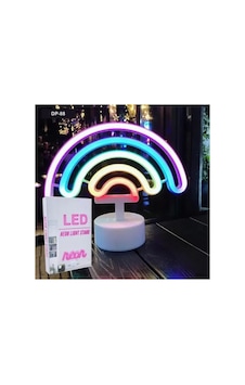 Herşeytrend Gökkuşağı Neon Led Lamba Çok Renkli Herşeytrend Gökkuşağı Neon Led Lamba Çok Renkli