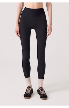 Los Ojos X Ece Siyah Yüksek Bel Spor Tayt Mono Leggings Siyah Siyah