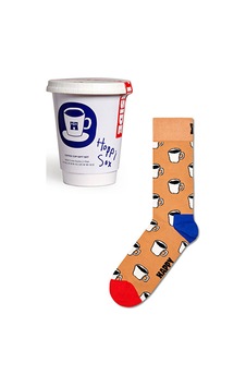 Happy Socks Turuncu Erkek Desenli Çorap 1-pack Coffee Cup Gift Set Beyaz Happy Socks Turuncu Erkek Desenli Çorap 1-pack Coffee Cup Gift Set Beyaz