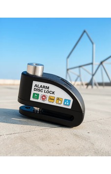 Astraltech Disk Fren Kilidi Şok Sensörlü 110 Db Alarmlı Astraltech Disk Fren Kilidi Şok Sensörlü 110 Db Alarmlı