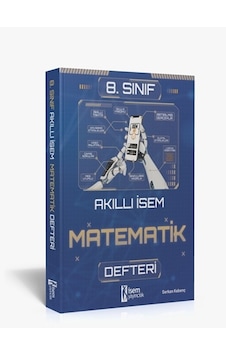 2025 Akıllı İsem 8. Sınıf Matematik Akıllı Defter