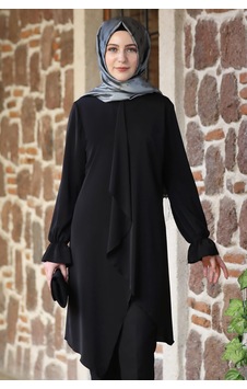 Esilanur Arya Tesettür Tunik Siyah Esilanur Arya Tesettür Tunik Siyah