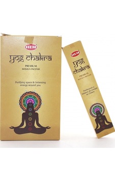 Hem Yog Chakra Masala Aromalı Çubuk Tütsü 15 Gr