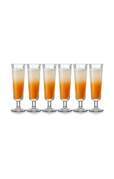 Tr Şampanya Kadehi Seti, Şeffaf Cam, 6'li Set, Uzun Saplı Flüt Bardak, Parti Ve Özel Günler İçin Tr Şampanya Kadehi Seti, Şeffaf Cam, 6'li Set, Uzun Saplı Flüt Bardak, Parti Ve Özel Günler İçin