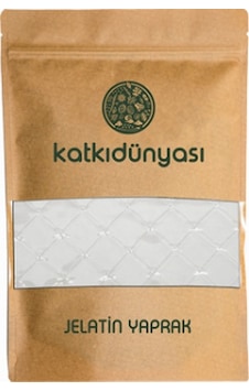 Katkı Dünyası Jelatin Yaprak 1 KG