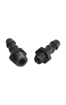 Connector Ø1/4", For Line Ø8mm, Plastic Connector Ø1/4", For Line Ø8mm, Plastic