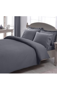 Taç Stripe Çizgili%100 Pamuk Nevresim Takımı, Antrasit, King Size Çok Renkli Taç Stripe Çizgili%100 Pamuk Nevresim Takımı, Antrasit, King Size Çok Renkli