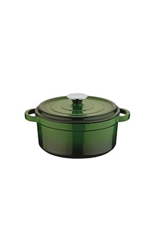 Olika Iron 24 Cm Demir Döküm Derin Tencere Yeşil Yeşil Olika Iron 24 Cm Demir Döküm Derin Tencere Yeşil Yeşil