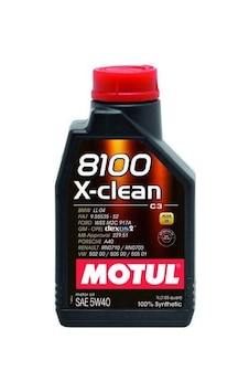 Motul 8100 X-Clean 5W-40 Sentetik Motor Yağı 1 L