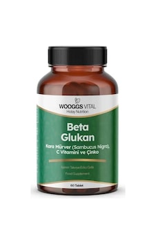 Wooggs Vital Beta Glukan Takviye Edici Gıda 60 Tablet Wooggs Vital Beta Glukan Takviye Edici Gıda 60 Tablet