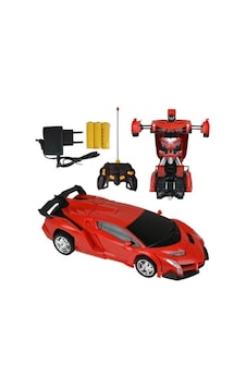 Şarjlı Uzaktan Kumandalı Oyuncak Araba Otomatik Dönüşen Robot Şarjlı Uzaktan Kumandalı Oyuncak Araba Otomatik Dönüşen Robot