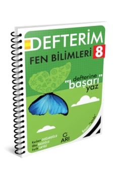 Arı 2025 8. Sınıf Fen Bilimleri Defterim Arı 2025 8. Sınıf Fen Bilimleri Defterim