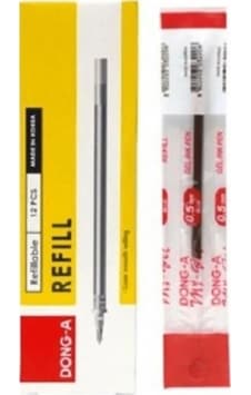 My-jel Refil 0.5mm Kırmızı 12 Li Paket
