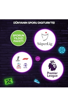 Digiturk Sporun Yıldızı Paketi 12 Aylık Uydu Kurulumlu Digiturk Sporun Yıldızı Paketi 12 Aylık Uydu Kurulumlu