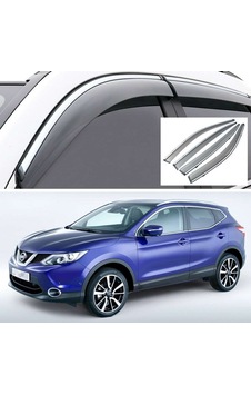 Nissan Qashqai 2014 2020 Kromlu Cam Rüzgarlığı