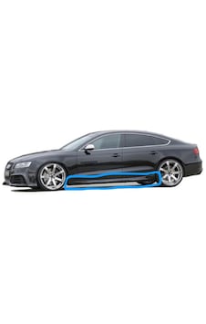 Audi A5 8p3 2008 - 2016 Sportback 4 Kapı Rs5 Yan Marşpiyel Seti Boyasız Audi A5 8p3 2008 - 2016 Sportback 4 Kapı Rs5 Yan Marşpiyel Seti Boyasız