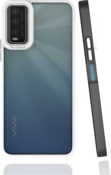 Vivo Y11s Kılıf Zore Mima Kapak Siyah