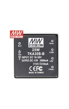 Meanwell Tka30b-b ,18..36vdc 5v/3.5a +12v/300ma -12v/300ma,dc-dc Konverter Meanwell Tka30b-b ,18..36vdc 5v/3.5a +12v/300ma -12v/300ma,dc-dc Konverter