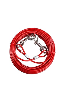 Orijin Pet Köpekler İçin Bahçe Bağlama Halatı Çelik 5 Mm 10 M Çok Renkli Orijin Pet Köpekler İçin Bahçe Bağlama Halatı Çelik 5 Mm 10 M Çok Renkli