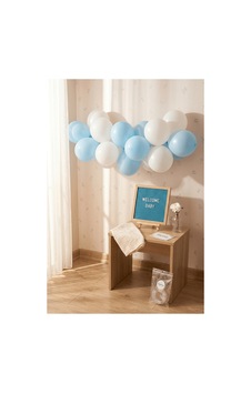 Hastane Odası Süsleme Hoş Geldin Bebek İlk Gün Mini Set Erkek Mavi Keçe Yazı Panosu Standlı Balon Zincirli Hastane Odası Süsleme Hoş Geldin Bebek İlk Gün Mini Set Erkek Mavi Keçe Yazı Panosu Standlı Balon Zincirli