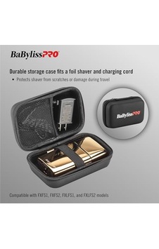 Babylisspro Folyo Tıraş Makinesi Kılıfı - Tek Veya Çift Tıraş Makinesi, Güç Kablosu, Yedek Folyolar İçin Uygundur