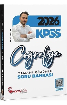 Hoca Kafası 2026 Kpss Coğrafya Soru Bankası Çözümlü - Akın Arslan Anla Kazan + Hoca Kafası Yayınları Hoca Kafası 2026 Kpss Coğrafya Soru Bankası Çözümlü - Akın Arslan Anla Kazan + Hoca Kafası Yayınları