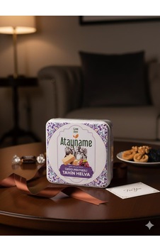 Atayname Eski Usül El Yapımı Üzüm Pekmezli Helva 400 G Teneke