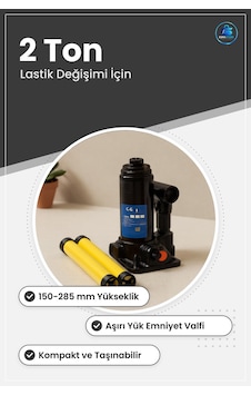 Hidrolik Şişe Kriko 2 Ton /285 Mm Oto Araç Lastik Değişimi Kaldır Hidrolik Şişe Kriko 2 Ton /285 Mm Oto Araç Lastik Değişimi Kaldır