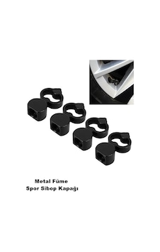 Maça Sibop Kapağı Metal Füme Rengi Profesyonel Maça Logolu Metal Sibop Kapağı 4 Parça Set Füme Maça Sibop Kapağı Metal Füme Rengi Profesyonel Maça Logolu Metal Sibop Kapağı 4 Parça Set Füme