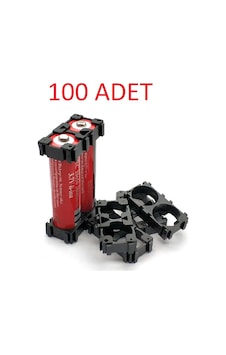 2'li Holder 18650 Pil Tutucu 100 ADET 2'li Holder 18650 Pil Tutucu 100 ADET