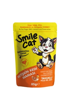 85 Gr Pouch Kedi Maması Kısır Tavuklu 3'lü 85 Gr Pouch Kedi Maması Kısır Tavuklu 3'lü