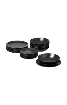 Ikea Fargklar Seramik 8 Kişilik 24 Parça Yemek Takımı 20-26 Cm Mat Siyah Yuvarlak Ikea Fargklar Seramik 8 Kişilik 24 Parça Yemek Takımı 20-26 Cm Mat Siyah Yuvarlak