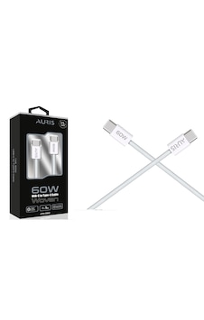 Auris ARS-CB58 1 M 60 W Usb-c Kablo Örgülü Type-c Type-c Kablo Auris ARS-CB58 1 M 60 W Usb-c Kablo Örgülü Type-c Type-c Kablo