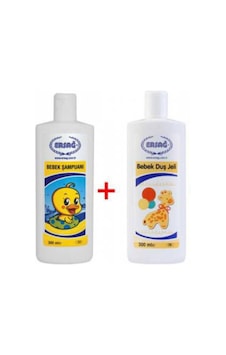 Ersağ Bebek Şampuanı 300 Ml + Bebek Duş Jeli 300 Ml